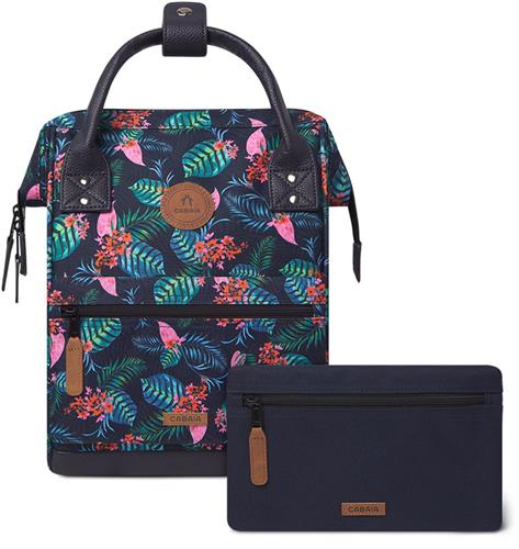 CABAIA vrije tijd rugzak rugzak met laptopvak Adventurer All Over Backpack 10L Oran veelkleurig