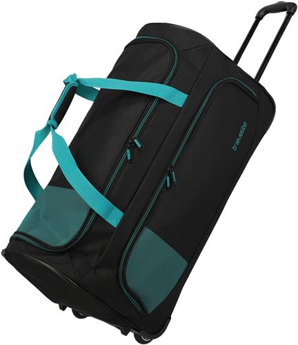 Travelite Basic Fresh Reistas Met wielen Zwart Blauw - Reistassen met wielen