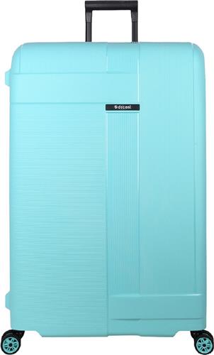 Decent Transit Large Koffer - 82 cm - 135 Liter - Vaste Sloten - Lichtblauw