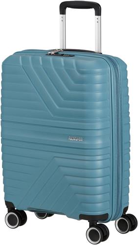 American Tourister Reiskoffer - Flytwist spinner 55/20 uitbreidbaar - Storm Blue - 44l - 2.4 kg