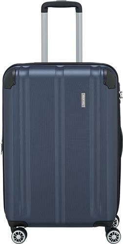 Travelite Harde Koffer / Trolley / Reiskoffer - 68 cm (Large) - City - Blauw