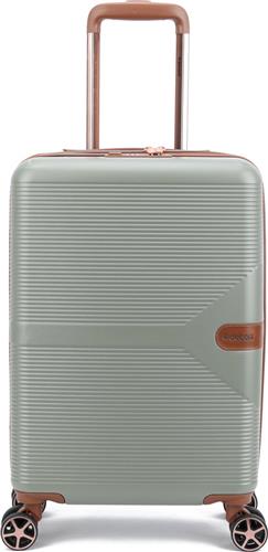 Decent Stella Handbagage Koffer - 55 cm - 37 Liter - TSA Slot - Lichtgroen