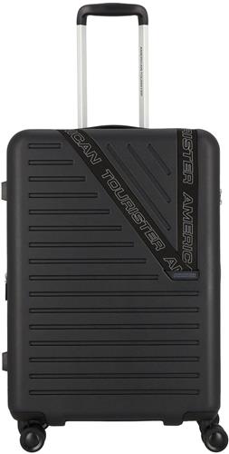 American Tourister Trolley Dynabelt Spinner 67 / 24 Exp TSA Volcano Black Zwart 66cm