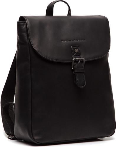 Leren Rugzak Zwart Vermont