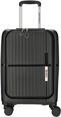 Enrico Benetti Handbagage koffer / Trolley / Reiskoffer - 55 x 35 x 20 cm - Tokyo - Zwart