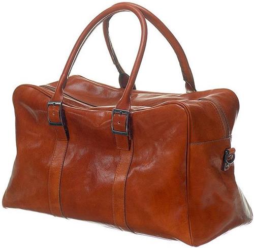 Mutsaers® Leren Reistas - The Traveler - Weekendtas - Cognac