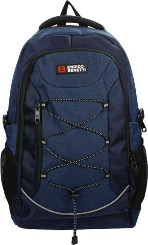 Enrico Benetti Yellow Stone laptoprugzak 15" - 62127 - Blauw