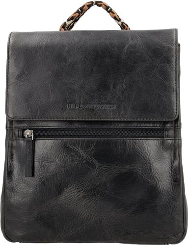 Hide & Stitches Next Navajo Rugzak - Rugtas - Premium Leder - Zwart - 100% Leer