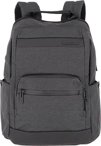 travelite Vrije tijd rugzak Rugzak met laptopvak Meet Backpack 17L Antracite Antraciet