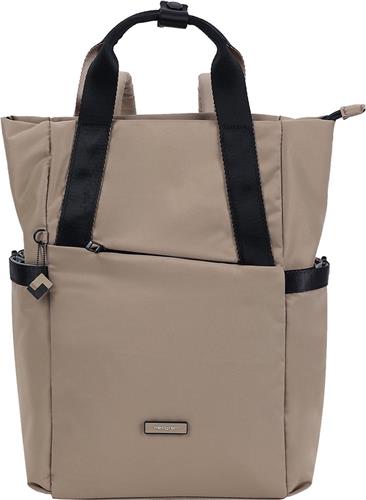 Hedgren Vrije tijd rugzak Rugzak met laptopvak Nova Solar Backpack / Tote 14" Stone Beige