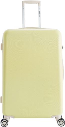 Decent Star Maxx Large Koffer - 76 cm - TSA slot - Pastel Geel