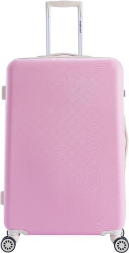 Decent Star Maxx Large Koffer - 76 cm - TSA slot - Pastel Roze