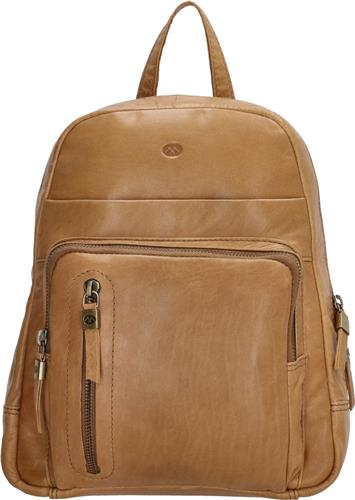 Hide & Stitches Daydreamer Rugzak - Zand - 100% Leer