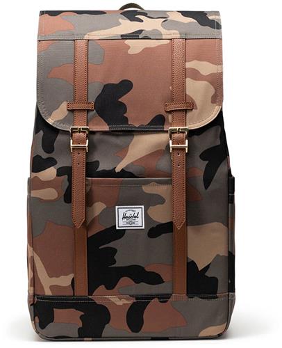 Herschel Retreat Backpack Rugzak Woodland Camo