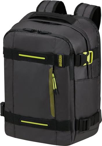 American Tourister rugzak - Urban Track laptop 15,6 COATED - Black / Lime - 29 l