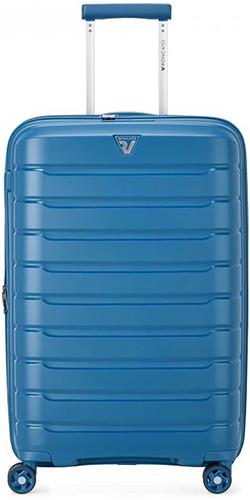 Roncato B-Flying Medium Trolley Expandable 68 cm Denim Blue