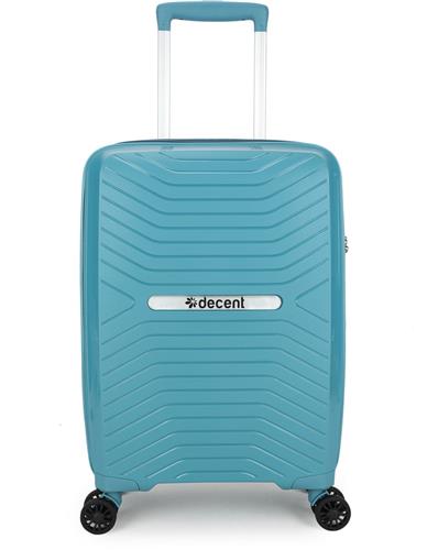 Decent CROSS-ONE PP Handbagage trolley 55 cm - 35 Liter - TSA slot - Petrol