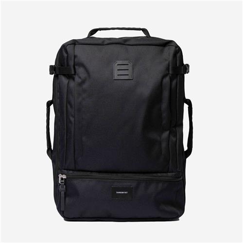 Sandqvist Otis Black Rugzak SQA2181 Zwart 16 Inch DayPack 34 Liter