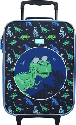 Prêt Made To Roll Trolley Koffer - Blauw - Dino