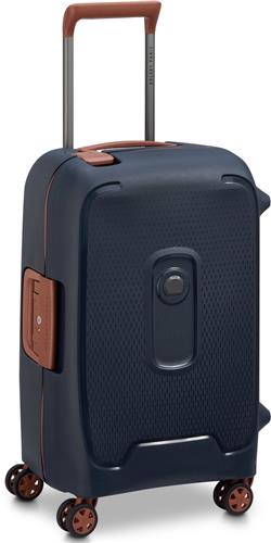 Delsey Moncey 4 Wheel Cabin Trolley 55/35 Ink Blue