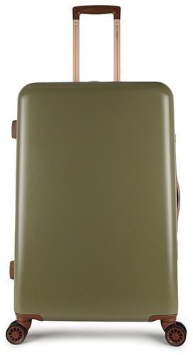 Decent Retro Koffer Groot 76 cm Dark Green