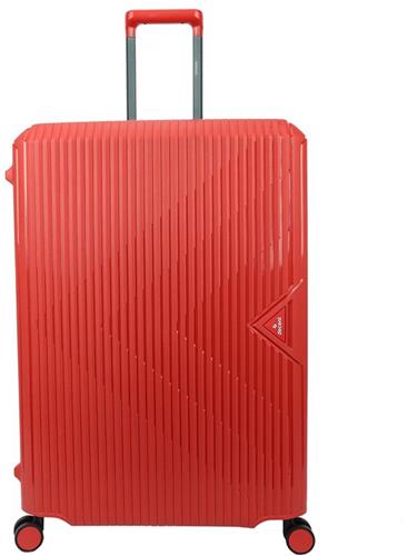 Decent Koffer / Trolley - 77 cm (Extra Large) - Smart - Rood