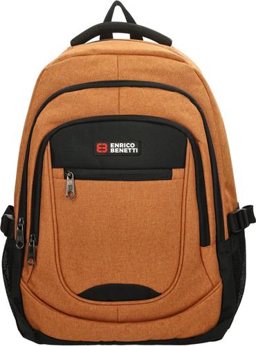 Enrico Benetti Hamburg Laptop Rugzak - 17" Laptop, 35,5 liter - 62125 - Roest