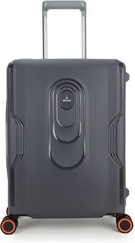 Decent Handbagage koffer / Trolley - 55 x 40 x 20 cm - OnTour - Grijs