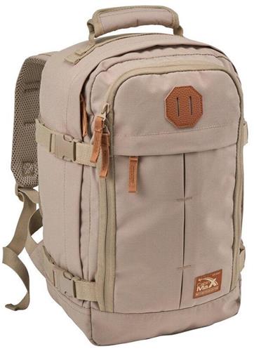 CabinMax Metz Reistas  Handbagage 20L Ryanair  Rugzak  Schooltas - 40x25x20 cm  Compact Backpack  Lichtgewicht  Clay