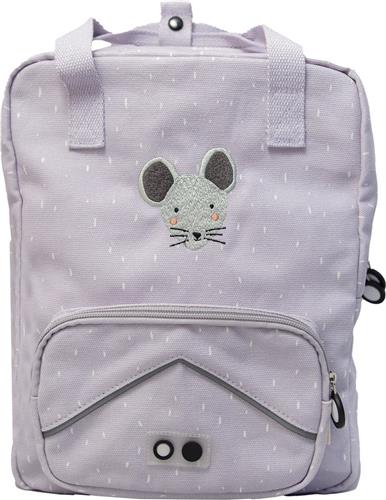 Trixie Rugzak Large - Mrs. Mouse - Schooltas Waterafstotend - Boekentas voor Kind - Voor Jongens en Meisjes - Violet