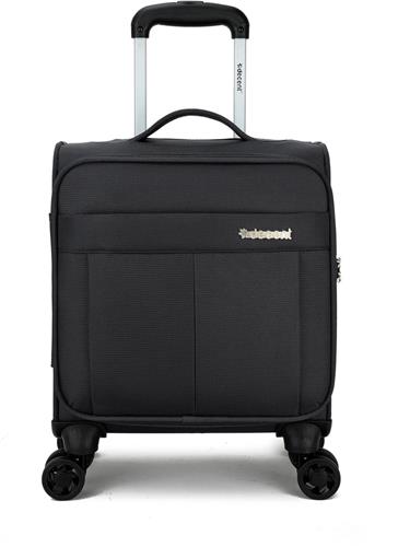 Decent Handbagage koffer / Underseater / Trolley 42 x 32 x 20 cm - DUpright - Zwart
