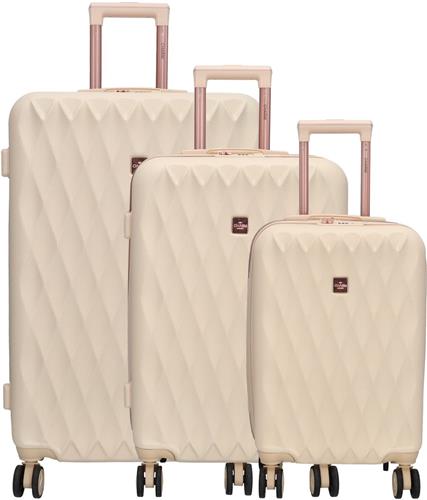 Charm London Travel Koffer - Beige