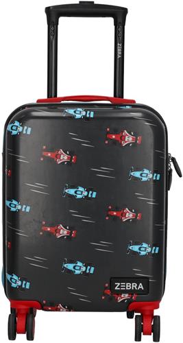 Zebra Trends Avonturier Koffer - Raceauto zwart
