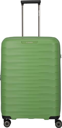 Travelite Mooby 4 Wiel Trolley M Expandable Green