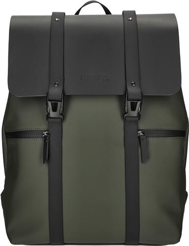 Enrico Benetti Glasgow Laptopugzak - 17 inch - Olijfgroen