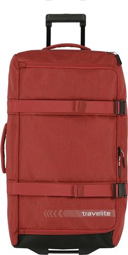Travelite Kick Off Wheeled Duffle L red