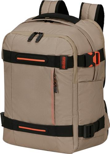 American Tourister rugzak - Urban Track laptop 15,6 COATED - Beige/orange - 29 l