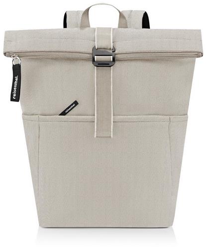 Reisenthel Rolltop Backpack Rugzak - 15,6 Inch laptop - 22L - Herringbone Zand