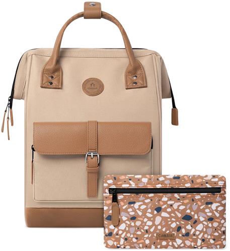 CABAIA vrije tijd rugzak rugzak met laptopvak Adventurer Hiker Backpack 18L Kuala Lumpur beige