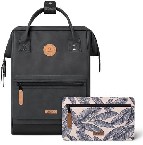 Cabaia laptoprugzak / Rugtas / Schooltas - 13 inch - Adventurer Medium - Grijs