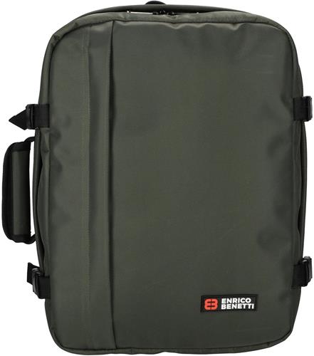 Enrico Benetti Innsbruck Underseater Rugzak - 17 inch laptop - 46225 - Olijf
