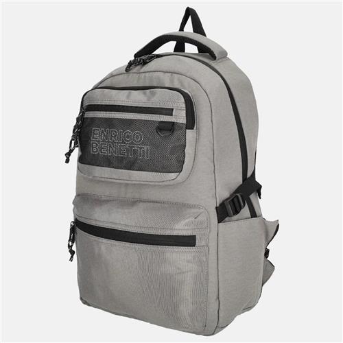 Enrico Benetti Anchorage laptoprugzak M lichtgrijs