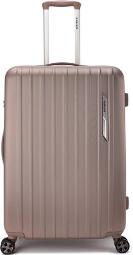 Decent Paradiso Grote Koffer - 76 cm -95 Liter - TSA Slot Champagne
