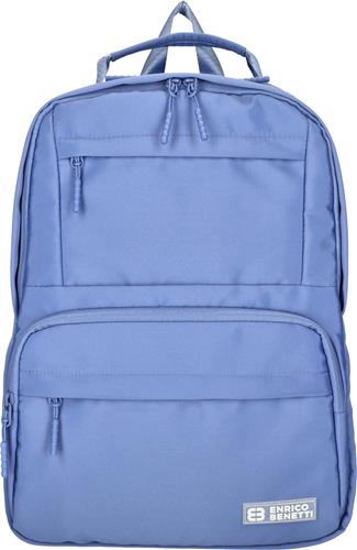 Enrico Benetti Aruba Rugzak 14 inch laptop, 22L - 62156 - Jeansblauw