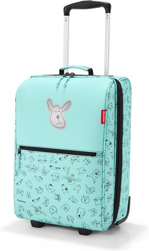 Reisenthel Trolley XS Kids Reiskoffer - Kind - Polyester - 12L - Cats&Dogs Mint