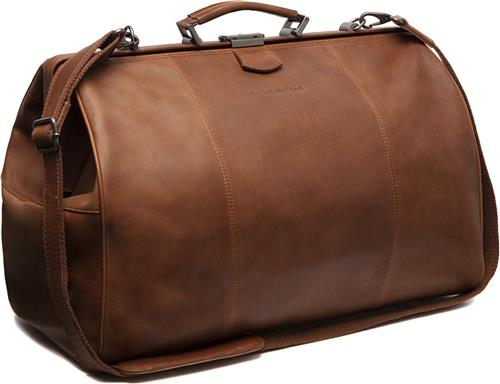 Leren Weekendtas Cognac Corfu