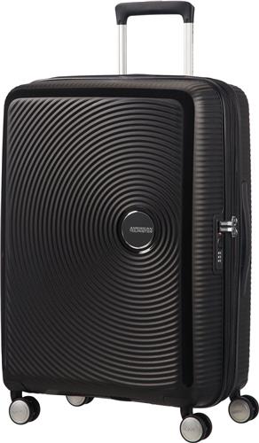 American Tourister reiskoffer - Soundbox spinner 67/24 Tsa uitbreidbaar -zwart - 81 l