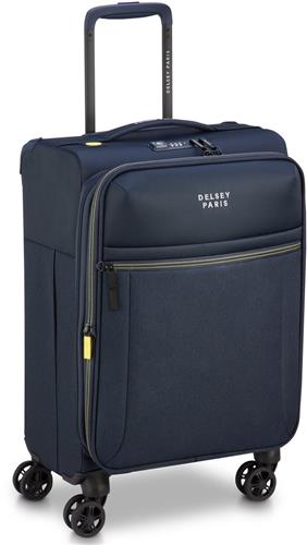 Delsey Brochant 3 - 55 cm Vergrootbare Handbagagekoffer - 40L - Navy Blue