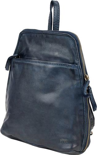 Bear Design Rugzak Cow Lavato Leer - blauw