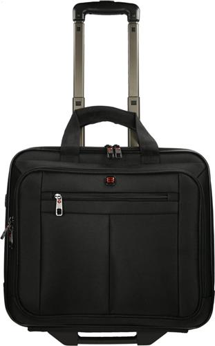 Enrico Benetti Cornell 75007 Laptop trolley 17 inch - Zwart